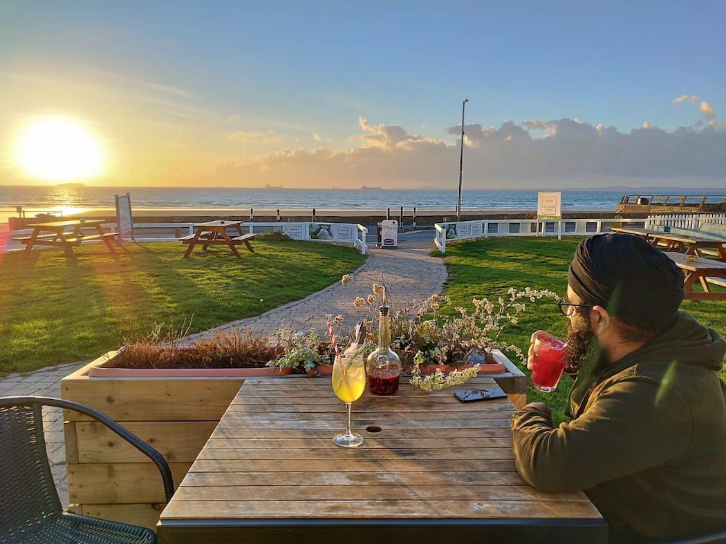 seafront restaurant Broad Haven